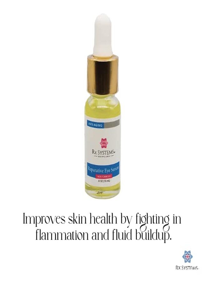 Rx Systems PF Reparative Eye Serum - Vegan Formula with 8 different Peptides, Plant Extracts & No Fillers, Paraben, or Silicone! Eye Cream for Puffiness and Bags Under Eyes - Under Eye Serum - Image 2